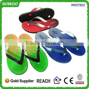 Shiny Neon Summer Men Comfort Pcu Flip Flops 2016 thumbnail-1