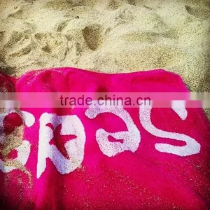 100% Cotton Fashion Custom Print Beach Towel thumbnail-1