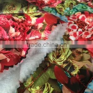 Printed Polyester Quilted Fabric for Garment for Winter Coat thumbnail-4