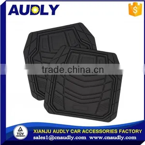 Rubber Floor Mats - Heavy Duty Rubber Liners for Cars Trucks & SUVs thumbnail-3