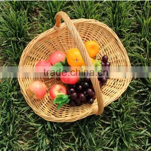 Manufacturer Best Sale Wicker Basket Fruit Basket thumbnail-2