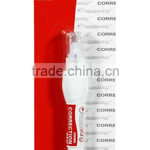 High Quality Color Correction Fluid 7ml Correction Pen in Blister Card(HY-630) Wite-out Liquid Corrector thumbnail-1
