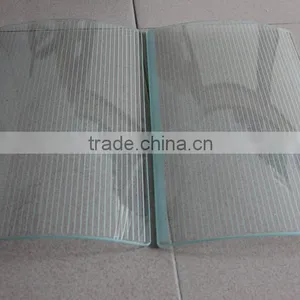 Curved Tempered Glass Silkcreen Printing With AS/NZS2208:1996, BS6206, EN12150 Certificate thumbnail-1