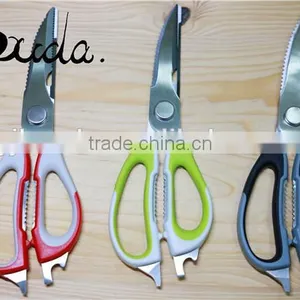 Multifunction Stainless Steel Kitchen Scissors With PP+TPR Handle BD-S1630 thumbnail-1