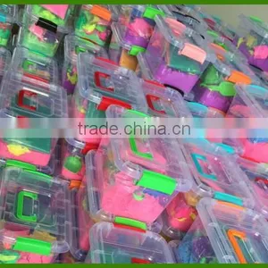 Factory Wholesale Colorful DIY Sand Sets Kids Create Moving Sand With Mould thumbnail-1