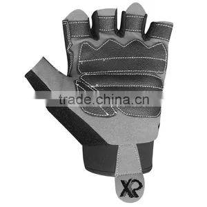 Leather Weight Lifting Tec Gloves Single Super Strap Gloves thumbnail-2