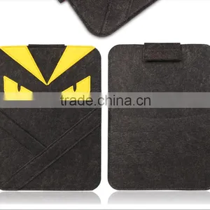 13 15 Inch Felt Ninja Cartoon Fashion Shockproof Dustproof Laptop Flat Computer Sleeve Bag thumbnail-1