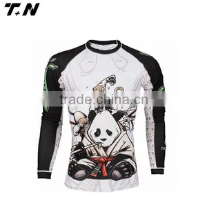 Popular Fitness Blank Compression Jersey for Men thumbnail-5
