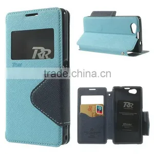Original Roar View Window Wallet Stand Slim Flip Leather Case For Samsung Galaxy A3 A5 A7 A8 thumbnail-6