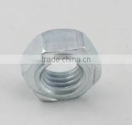Blue White Zinc Hexagon Nuts DIN934 thumbnail-1