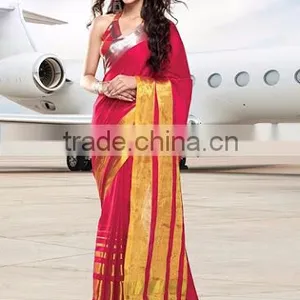 Traditional Silk Cotton Sarees on Wholesale thumbnail-1