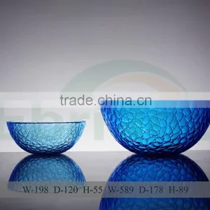 Colored Glass Bowl thumbnail-1