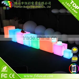 Waterproof LED Cube Furniture LED Cube Chair thumbnail-6