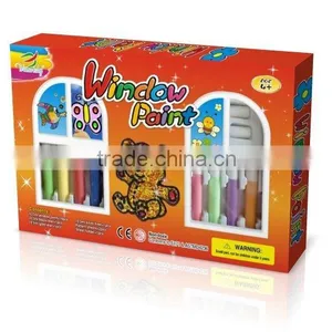 Popular Paint for Kids, DIY Window Paint, Wd-12 thumbnail-1
