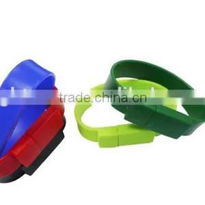 Plastic Attach Bracelet Usb Flash Drive for Female thumbnail-3