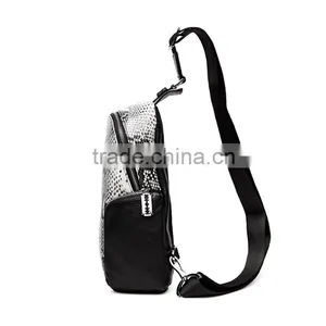 China Wholesale Leather Chest Bag Best Selling Products in for Men thumbnail-4