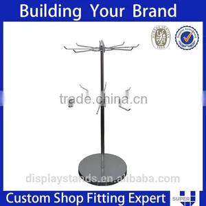 Powder Coated Finished Metal Artist Tabletop Spinner Headband Display Racks thumbnail-5