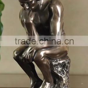 Polystone Thinking Man Figures thumbnail-1