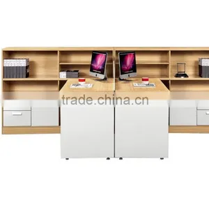 Modern 6 Person Workstation , Knock Down Furniture,office Workstation for 6 Person thumbnail-3