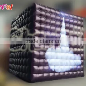 Good Quality Small Advertise Inflatable Black Tent With Rooms thumbnail-1