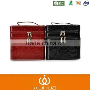 2015 Pvc Leather Cheap Makeup Box for Promotion thumbnail-1