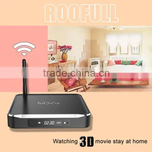 Hottest Model ROOFULL Aluminium TV BOX M10 3D-HD 1080Px2 Iptv Set Top Box Stalker thumbnail-2