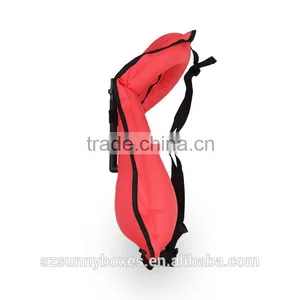 Eco-friendly Polyester Swimming Buoyancy Jacket Air Inflatable Donut Vest thumbnail-4
