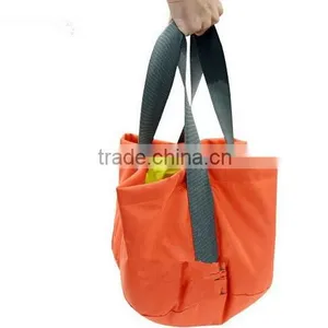 Outdoor Camping Hiking Travel Foldable Wash Basin Washing Bag Footbath New thumbnail-5