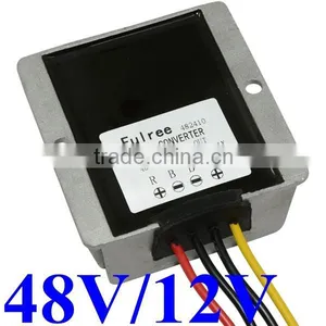 48vdc to 12vdc Converter Buck dc to dc Step Down Voltage Regulator 36v 48v to 12v 10a Power Supply Module thumbnail-1