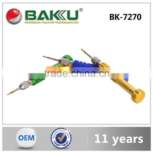 BAKU High Qualtiy Precision 2 In 1 Screwdriver Set With Tweezer Repairing Screwdrive Set BK-7270 thumbnail-4