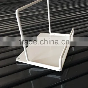 Powder Coating White Counter Top Book Store Display Shelves thumbnail-5
