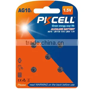 Hot Sale 1.5V AG10 LR54/189/L1130 Alkaline Button Dry Cell Battery thumbnail-3