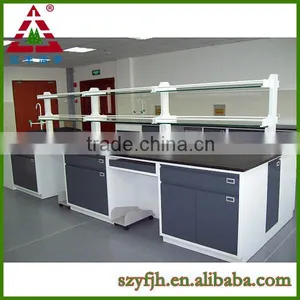 Hot Sell Easy Clean New Type Wood or Steel Attractive Appearance Highly Cost Effective School School Science Laboratory Tables thumbnail-4