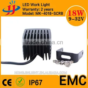 Good Performance 18W LED Work Light Motorcycle ATV 4 Inch Waterproof Led Lights for Cars thumbnail-2