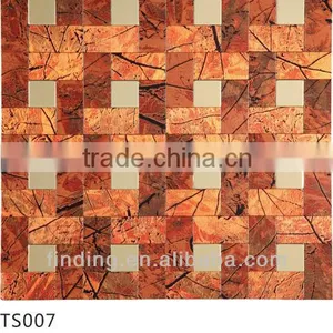 Self-adhesive Acp Mosaic Aluminium Composite Wall Panel Ceramic Tile thumbnail-2