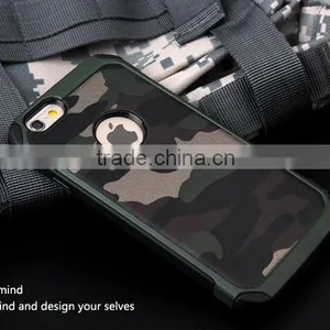 NX Case Army Camouflage Hybird Case 2 in 1 PC + TPU Crash Proof Silicon Back Cover For IPhone 6 6S With Retailbox thumbnail-4
