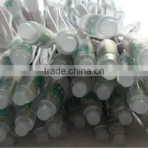 WHITE Wire IP68 DC12V Input 12mm Through-hole LED RGB Dump Node;100pcs a String thumbnail-5