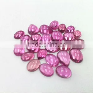 #CAZZ Natural Multi-Shape Cabs Free Size Loose Gemstone Rubellite Cabochons thumbnail-1