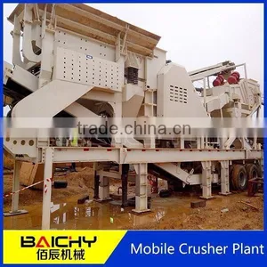 SMC1214PFS Mineral Recycling Tyre Impact Mobile Crusher Price thumbnail-2