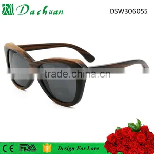 Polarized Custom Italy Design High Quality Designer Wooden Sunglasses thumbnail-1