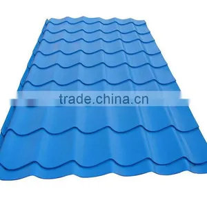 Good Quality Blue Cheap Metal Roofing Sheet From Professional Producer thumbnail-2