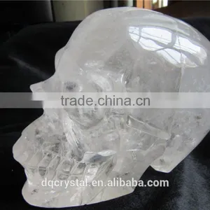Decoration Usage Natural Quartz Crystal Skull Shape thumbnail-2