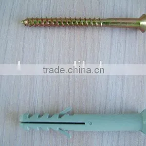 Nylon Frame Fixing Self-drilling Anchor With Nail Screw thumbnail-1
