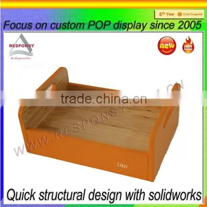 Wood Material Cigarette Display Box Display Stand for Cigarettes thumbnail-3