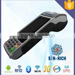 Intelligent Financial Handheld POS Terminal With Payment and Printer thumbnail-1
