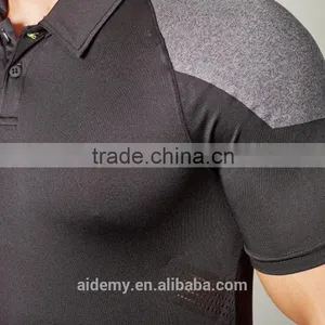 Dri Fit Shirts Wholesale Fitness Fashion Polo Shirt ,seamless Sport Shirt thumbnail-5