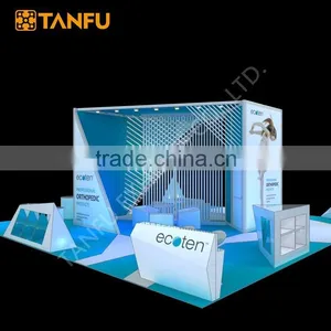 TANFU 10mx10m Large Trade Show Exhibition Display Booth thumbnail-1