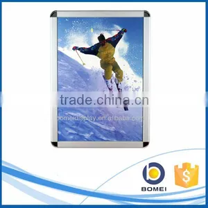 Hotsell Indoor Advertising Board Frame, Clip Style Aluminum Advertising Frame thumbnail-1