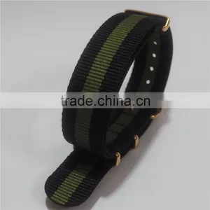 Low MOQ Gold Hardware Custom Printed DW Nato Strap 20mm thumbnail-6