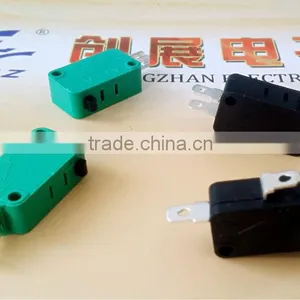 M77 KW7-15 No Lever Micro Switch China Electrical ( 125VAC 250VAC ) Push to off 2 Pin Micro Switch thumbnail-5